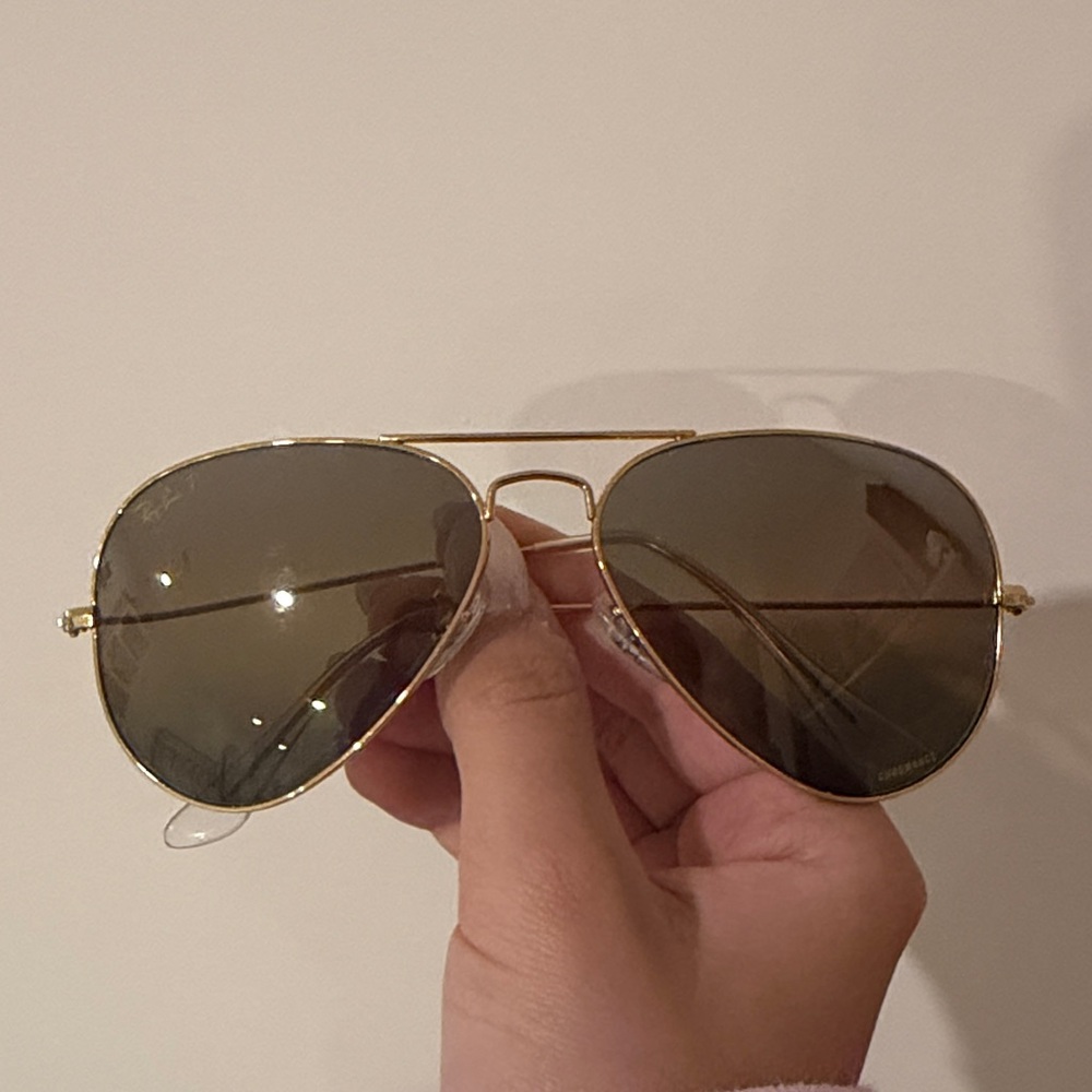 Gold Ray Bans